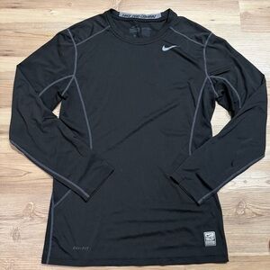 Nike Black Long Sleeve Dri-FIT Performance Shirt